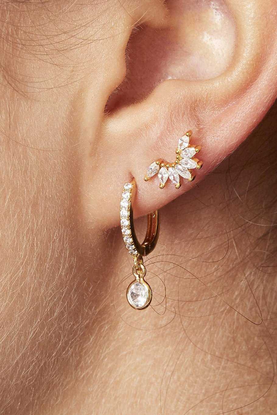 Piercing Angel Wing Plata Cobre Imagen2